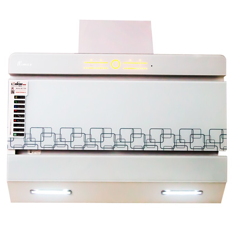هود بیمکث مدل B2046U سفید شومینه ای سایز 90 - Image 6