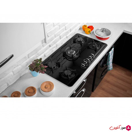 اجاق گاز صفحه ای شیشه ای بیمکث مدل MG5085 مشکی - Image 2