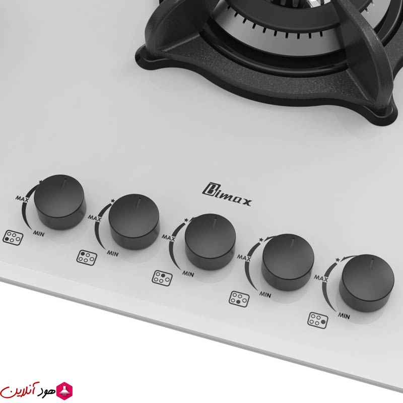 اجاق شیشه ای بیمکث مدل MG5097 سفید - Image 3