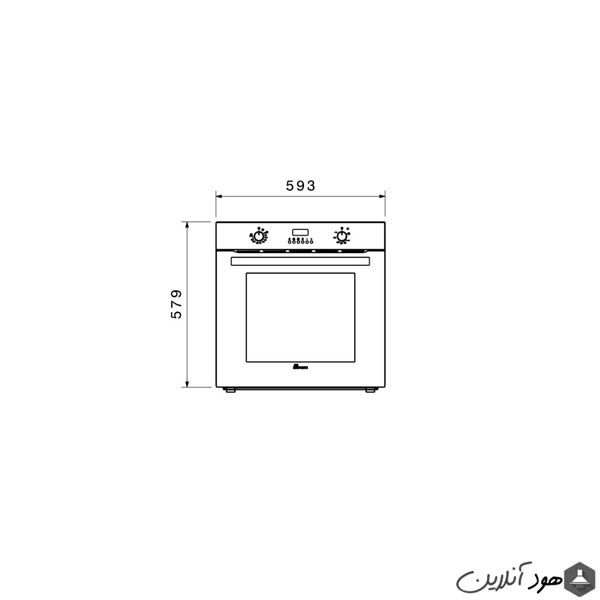فر گاز و برق بیمکث مدل MF0045 - Image 4